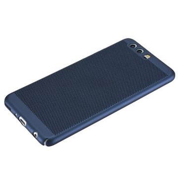 König Design Handyhülle Huawei P10 Plus, Huawei P10 Plus Handyhülle Backcover Blau