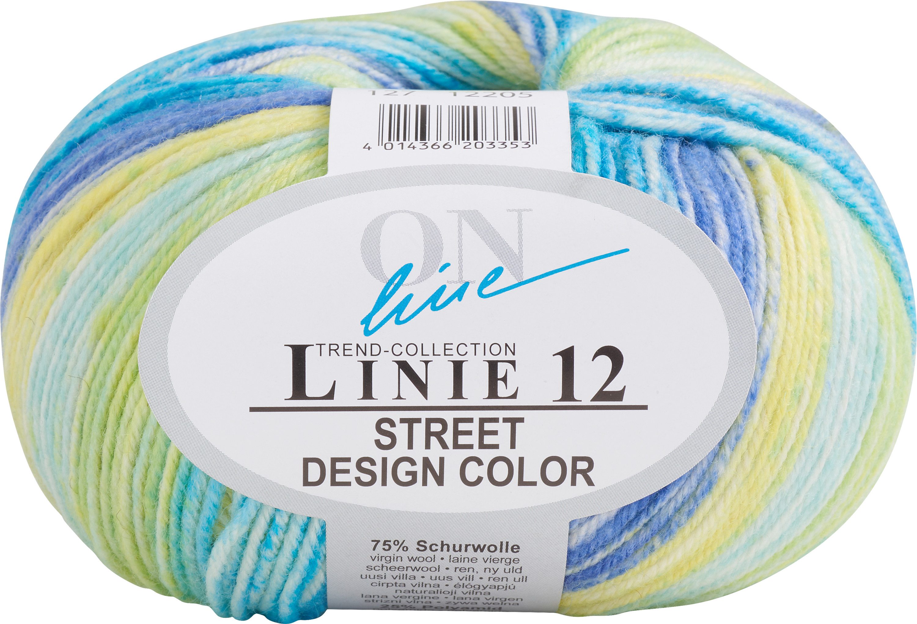ONline Street Design Color Linie 12 Häkelwolle, 50 g