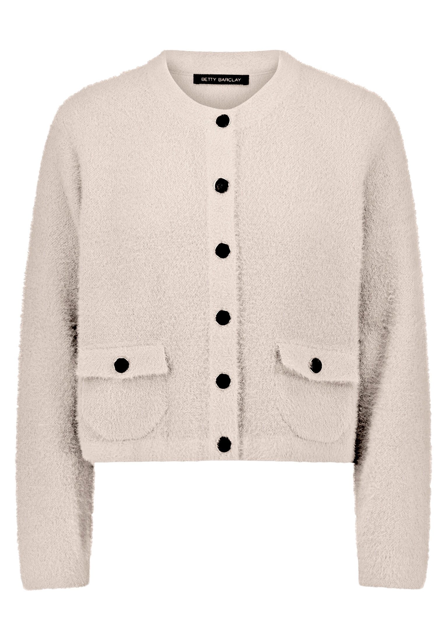 Betty Barclay Strickjacke Damen mit aufgesetzten Taschen (1-tlg)