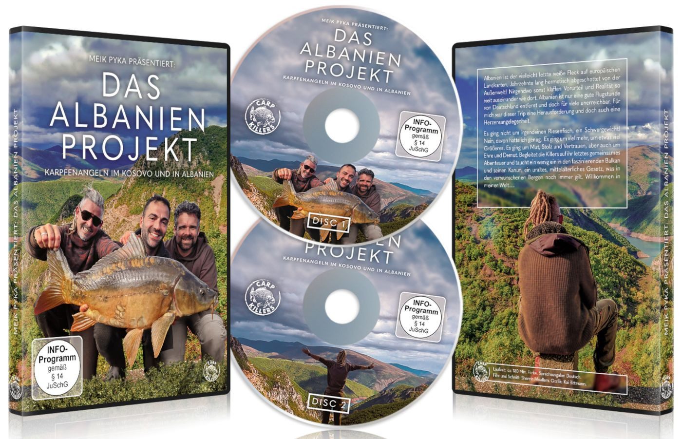 Carp Killers DVD Carp Killers DVD Karpfenangeln Das Albanien Projekt - Angelfilm