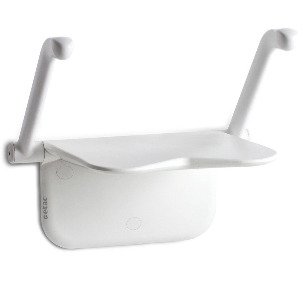ETAC Dusch-Toilettenrollstuhl Etac Relax Duschklappsitz mit Armlehnen