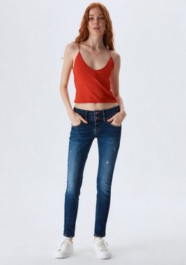 LTB Skinny-fit-Jeans Julita X mit extra-engem Bein, niedriger Leibhöhe und Stretch-Anteil