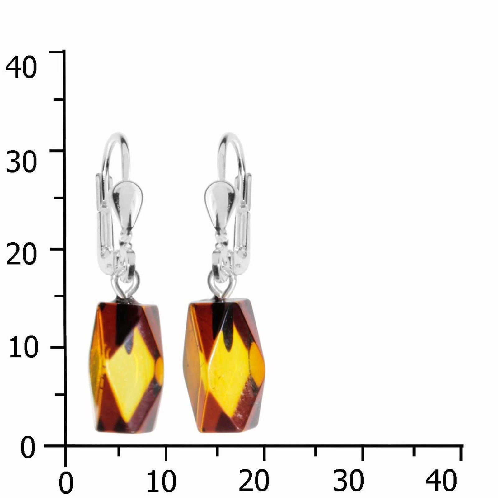 OSTSEE-SCHMUCK Paar Ohrhänger Ostsee-Schmuck Ohrhänger Yamilla Ohrhänger Yamilla (2-tlg)