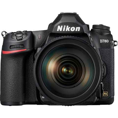 Nikon D780 KIT AF-S 24-120MM 1:4G ED VR Spiegelreflexkamera (NIKKOR 24–120 mm 1:4G ED VR, 24,5 MP, Bluetooth, WLAN (Wi-Fi)