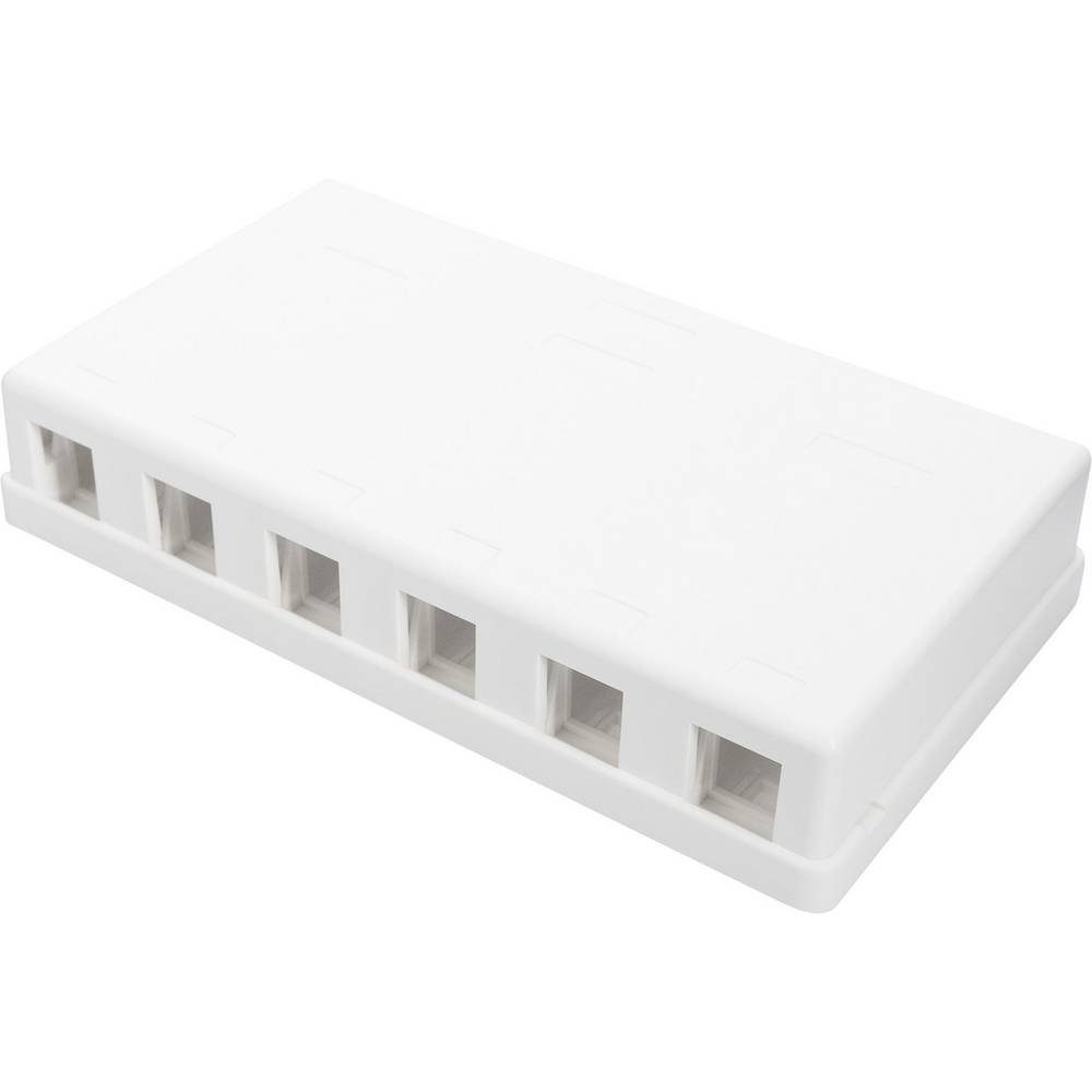 ® Consolidation-Point Gehäuse für 6x Keystone Netzwerk-Patch-Panel