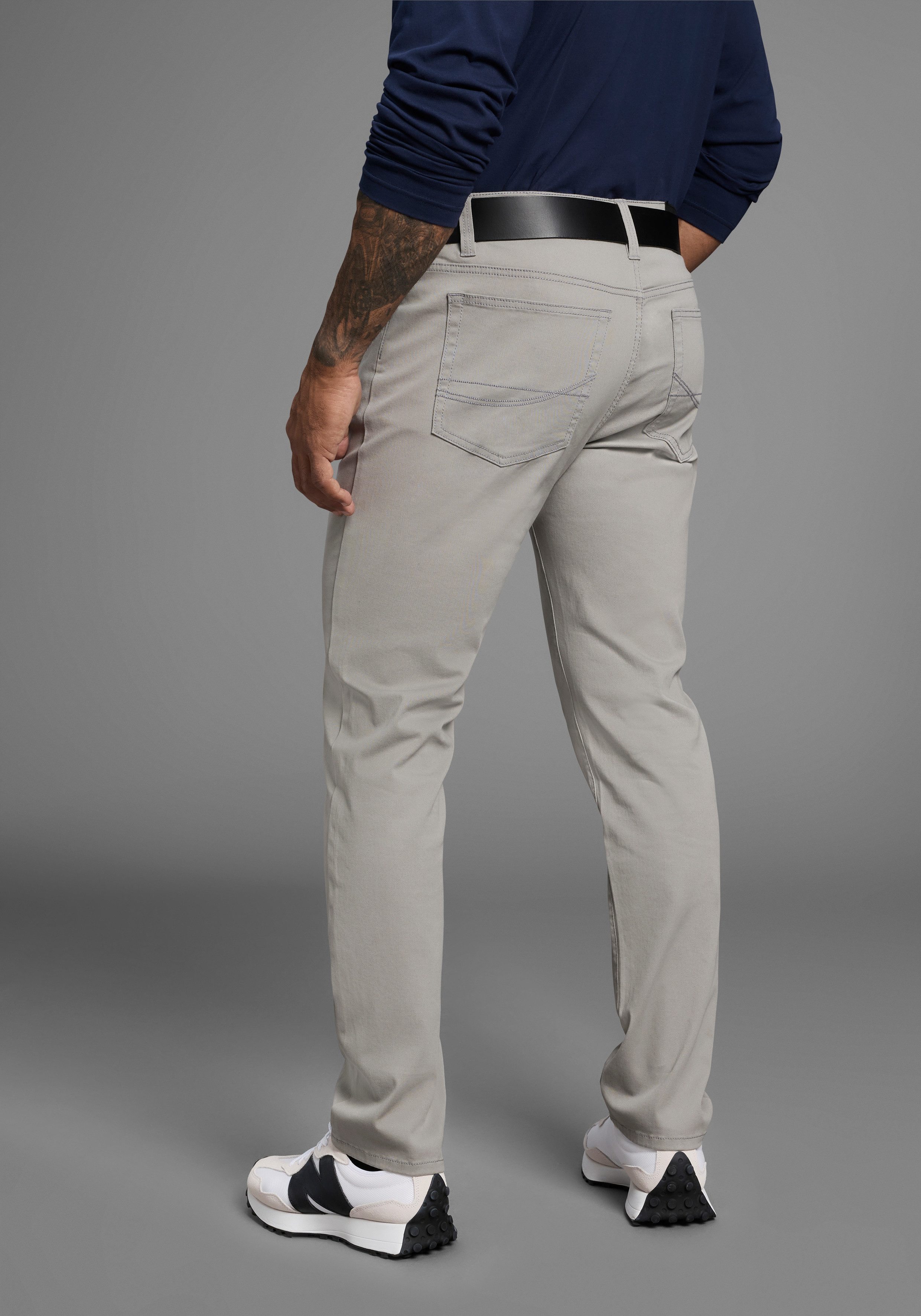 Man's World 5-Pocket-Hose Stretchhose mit Dehnbund günstig online kaufen