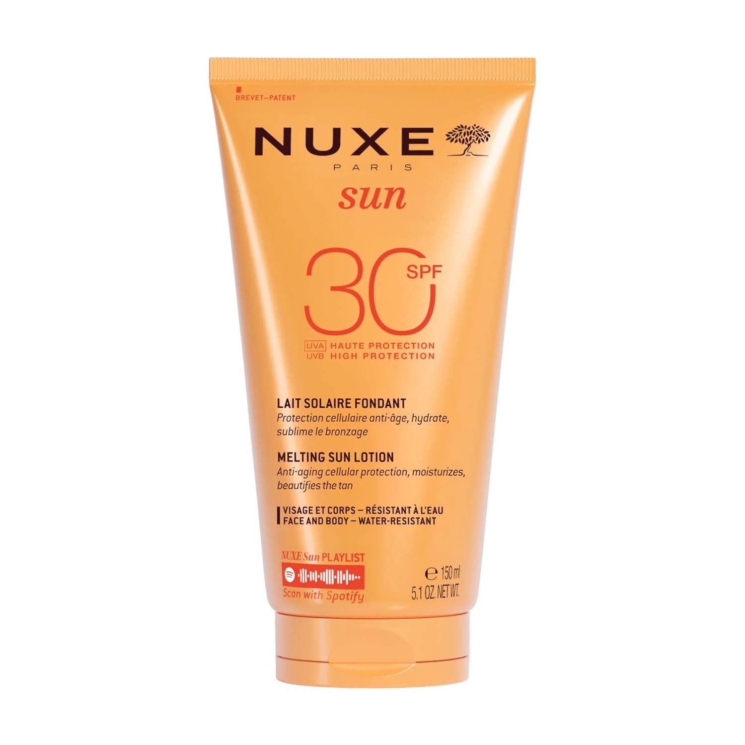 Nuxe Bodylotion Sun Delicious lotion High Protection Packung, 1-tlg., 150 ml Sonnenschutzcreme