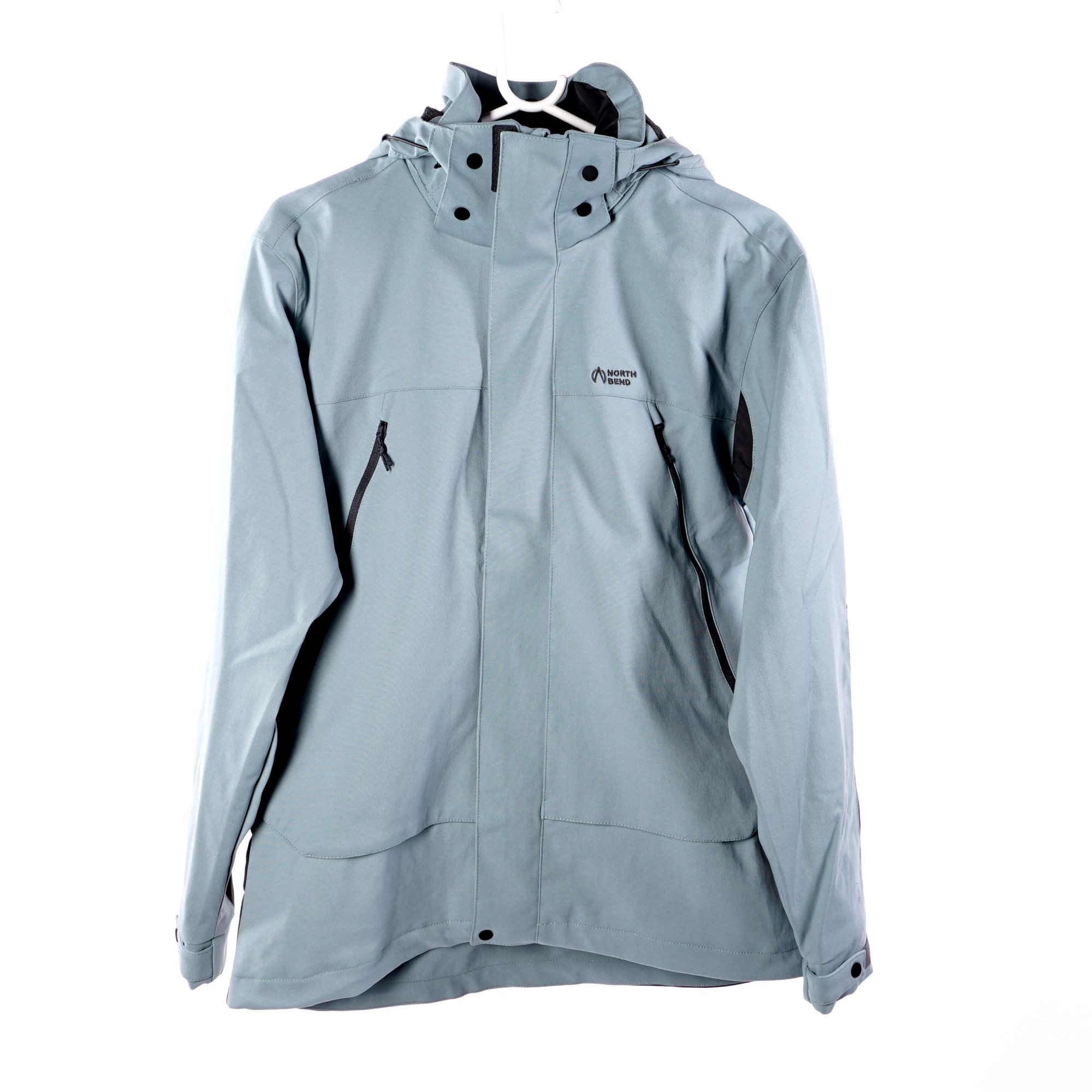 North Bend Allwetterjacke North Bend Trekking Jacke Damen, Hellblau, Größe 42 -