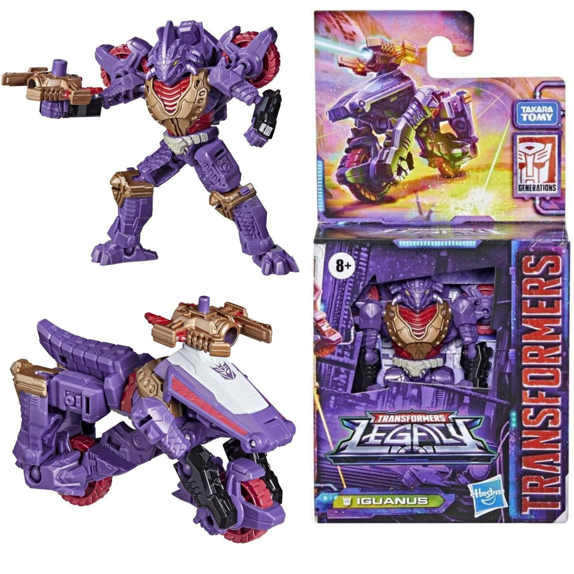 Transformers Actionfigur Transformers Legacy Optimus Prime Shockwave Skywarp Actionfigur Figur