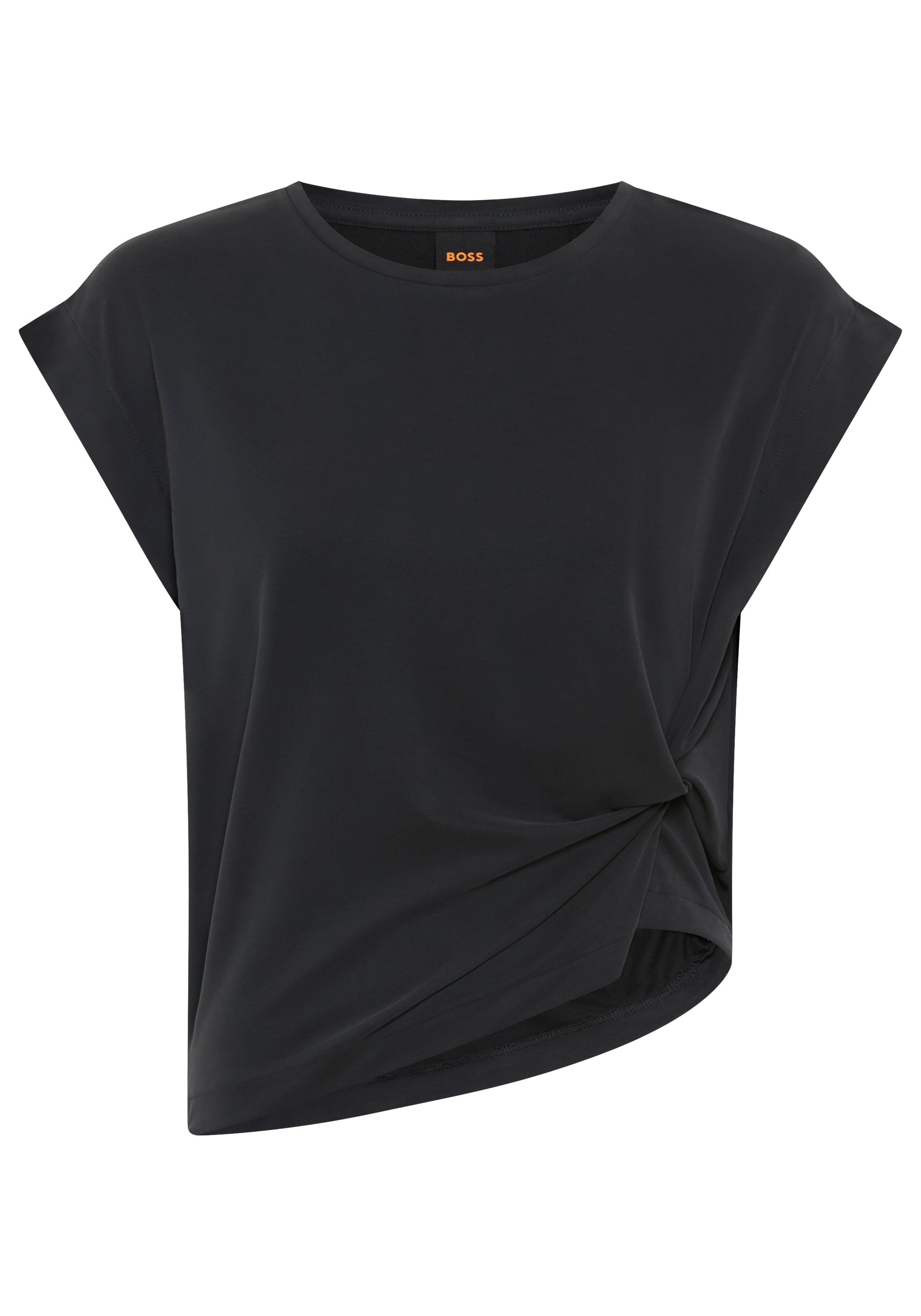 Kurzarmshirt Ebony Premium Damenmode
