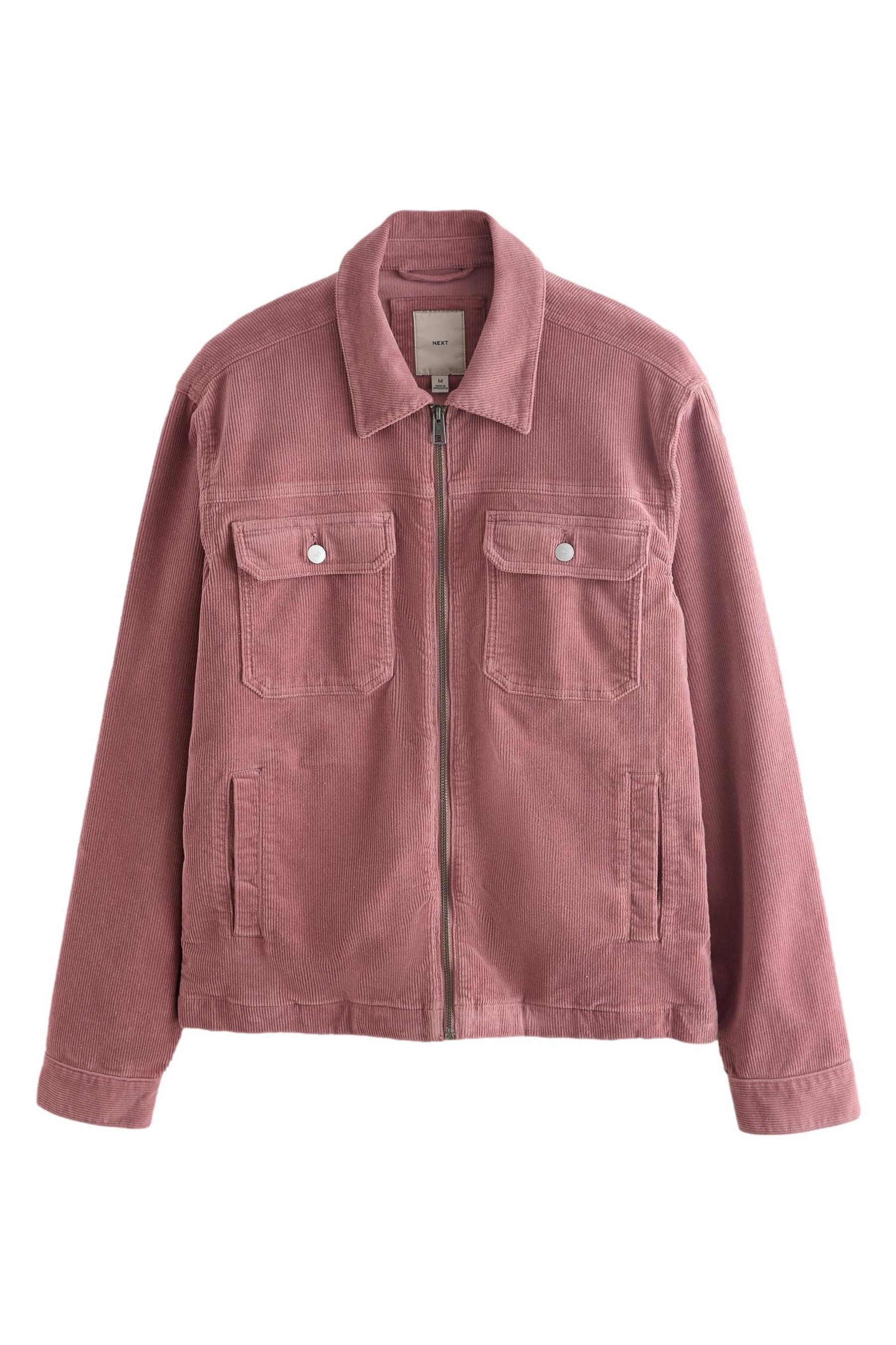 Hemdjacke Cord-Hemdjacke mit Reißverschluss