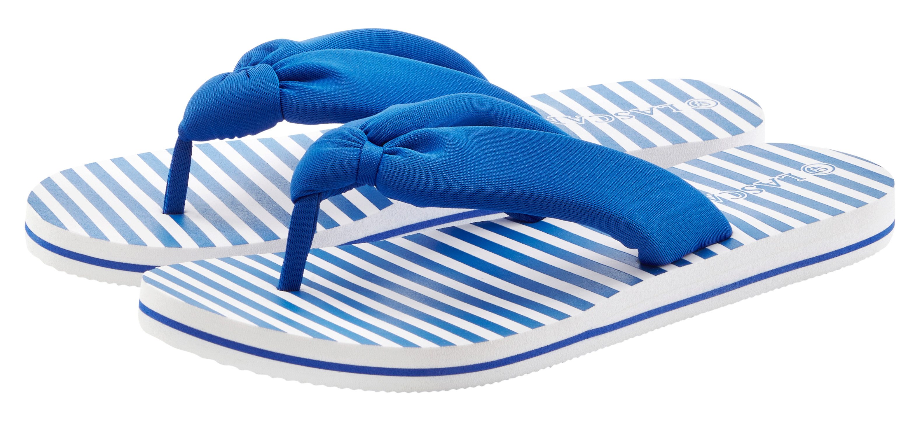 LASCANA Sandale, Pantolette, Badezehentrenner Zehentrenner, Badeschuh ultra günstig online kaufen