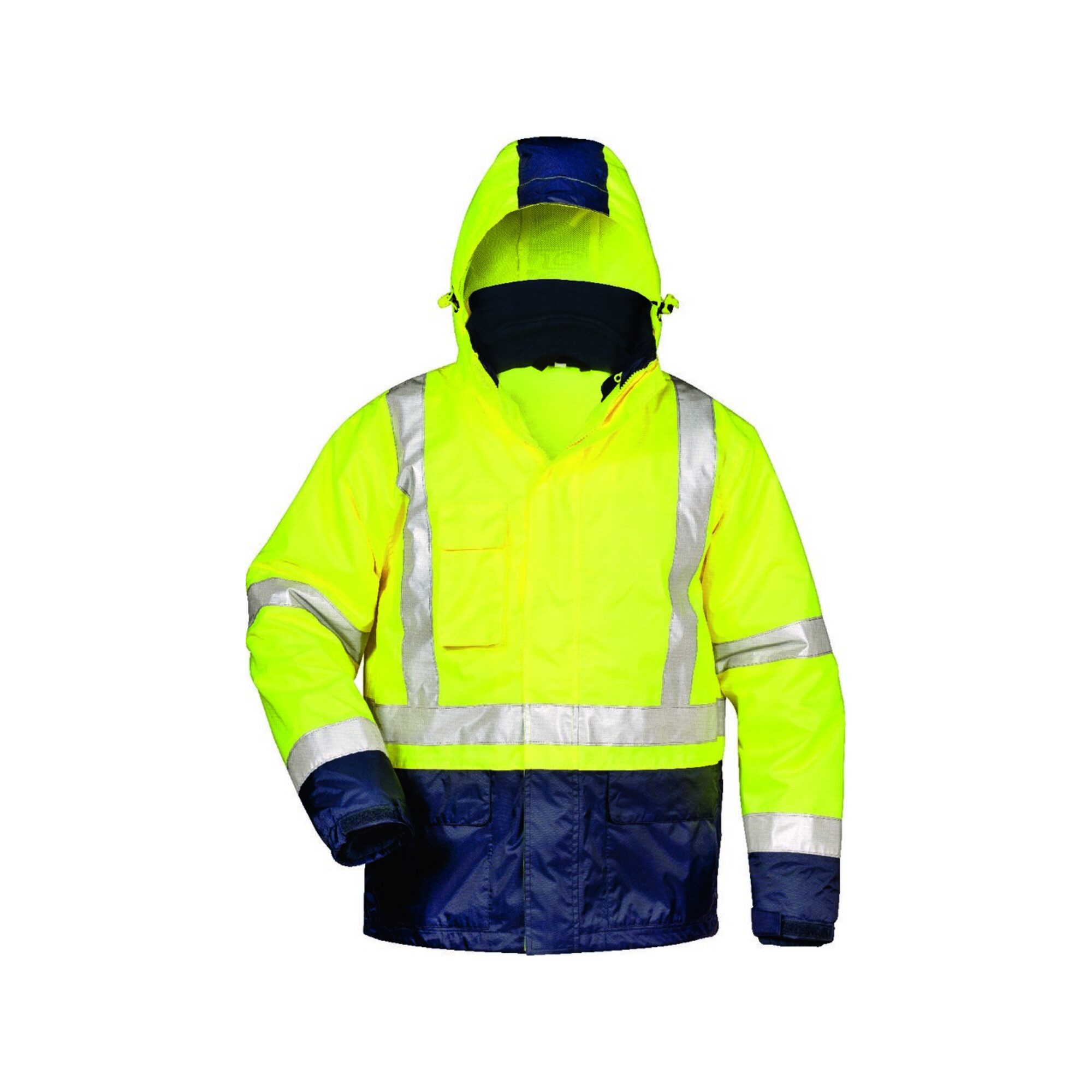 Safestyle Warnweste SAFESTYLE Warnschutzjacke Alf, Gr. S, gelb/marine