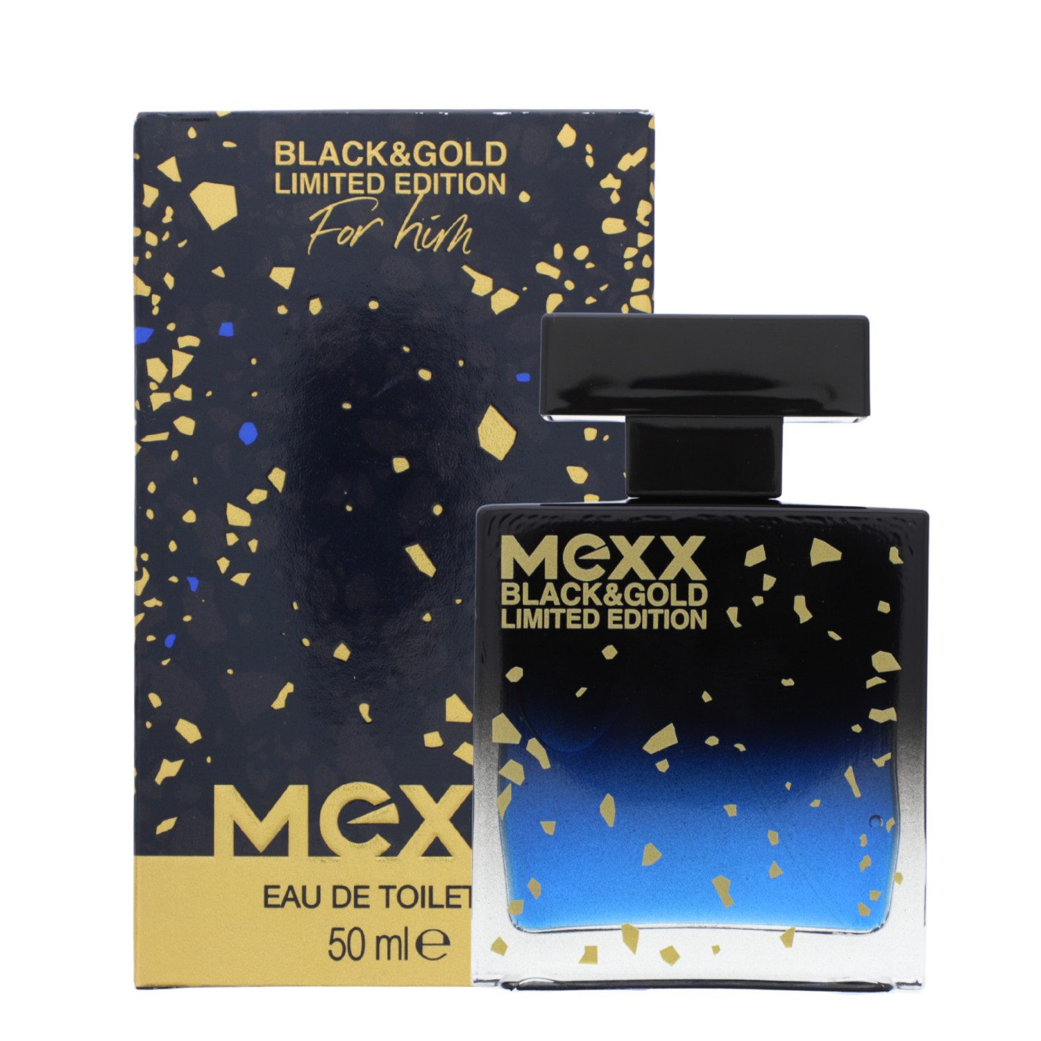 Mexx Туалетна вода Mexx Black & Gold Limited Edition Man EDT Туалетна вода 50ml holzig-