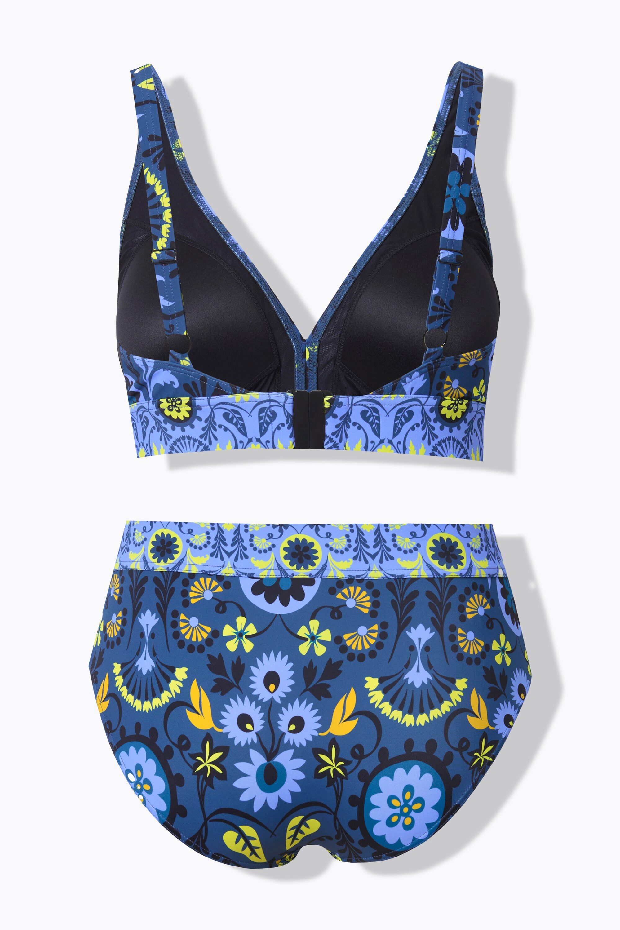 Ulla Popken bustier bikini bikini soft cups straps adjustable