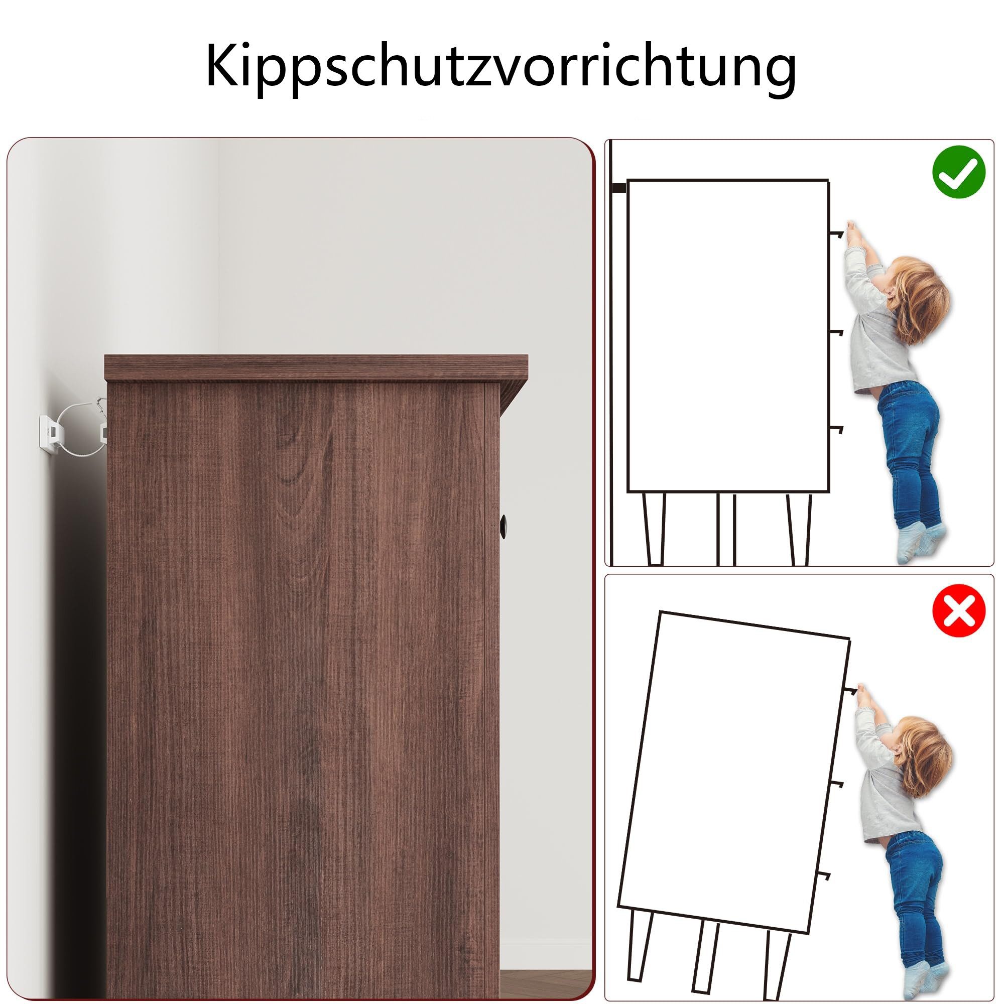 GarveeMore Schubkastenkommode Retro Highboard Schubkastenkommode Hochkommode Kombikommode Vertiko, 5 Schubladen Holzkommoden Nachtkommode großem Stauraum, 40×80×105 cm