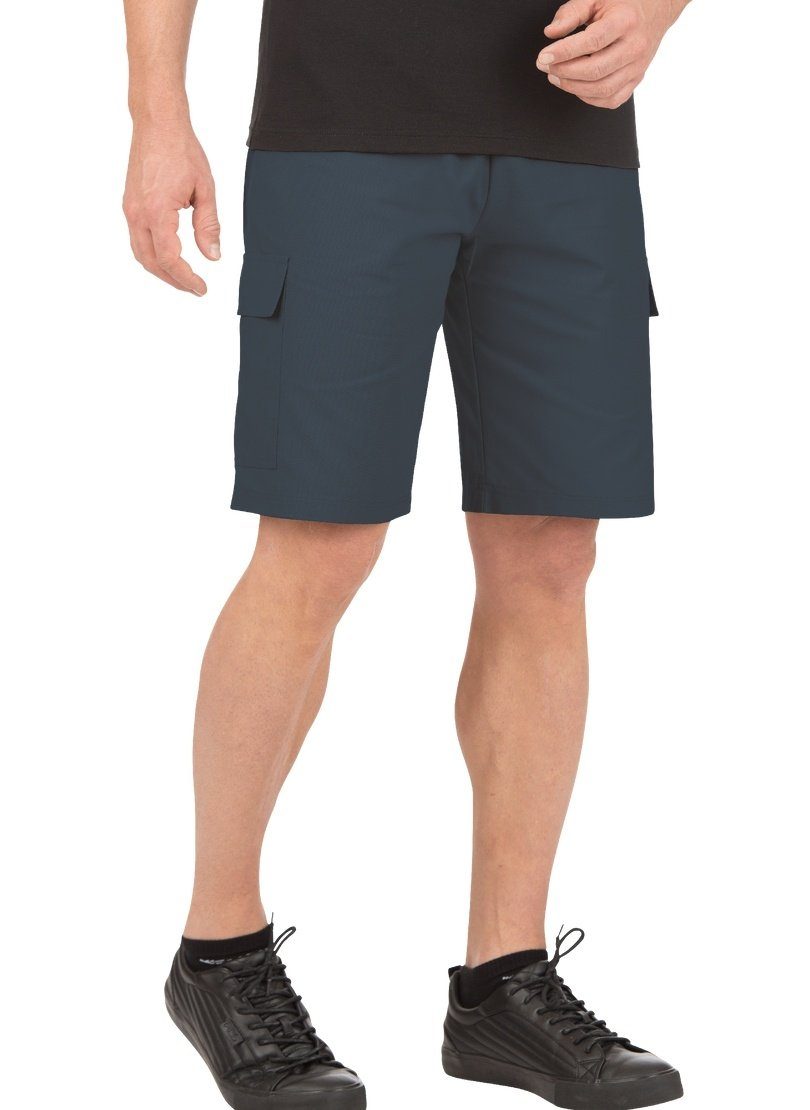 Trigema Jerseyhose TRIGEMA Cargo-Bermuda aus 100% Baumwolle (1-tlg)