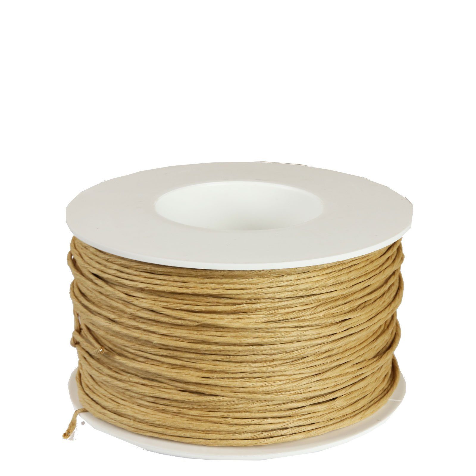 Draht Papierdraht natur - 29 - 2,00 mm 100 m