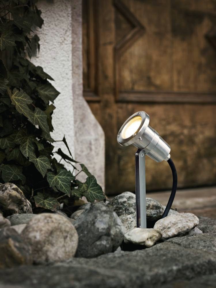 EGLO LED Pollerleuchte NEMA Erdspieß, Strahler, günstig online kaufen