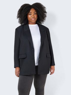 Noisy may Jackenblazer Oversized Blazer Plus Size Curvy NMMILLA (bequem) 5808 in Schwarz