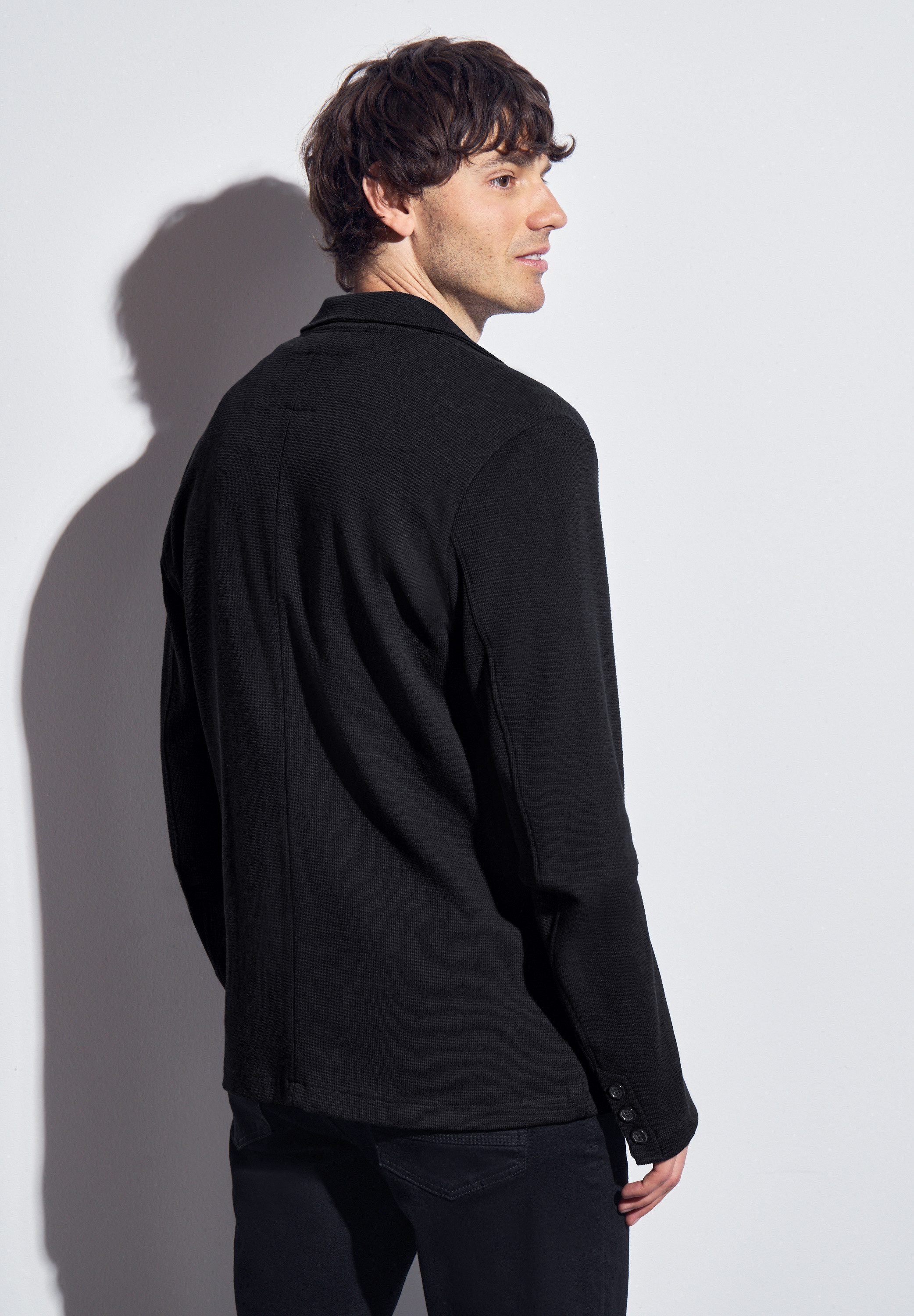 STREET ONE MEN Sakko aus reiner Baumwolle günstig online kaufen