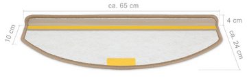 Stufenmatte Stufenmatten Imago Halbrund Kastanie 14 Stück, Metzker®, halbrund, Höhe: 5 mm, 14 Stück im Set - Kastanie