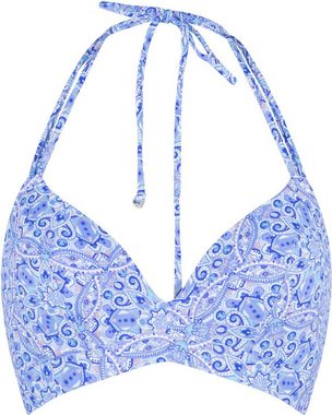LingaDore Bade-Shirt Triangel Bikini BLUE PAISLEY PRINT