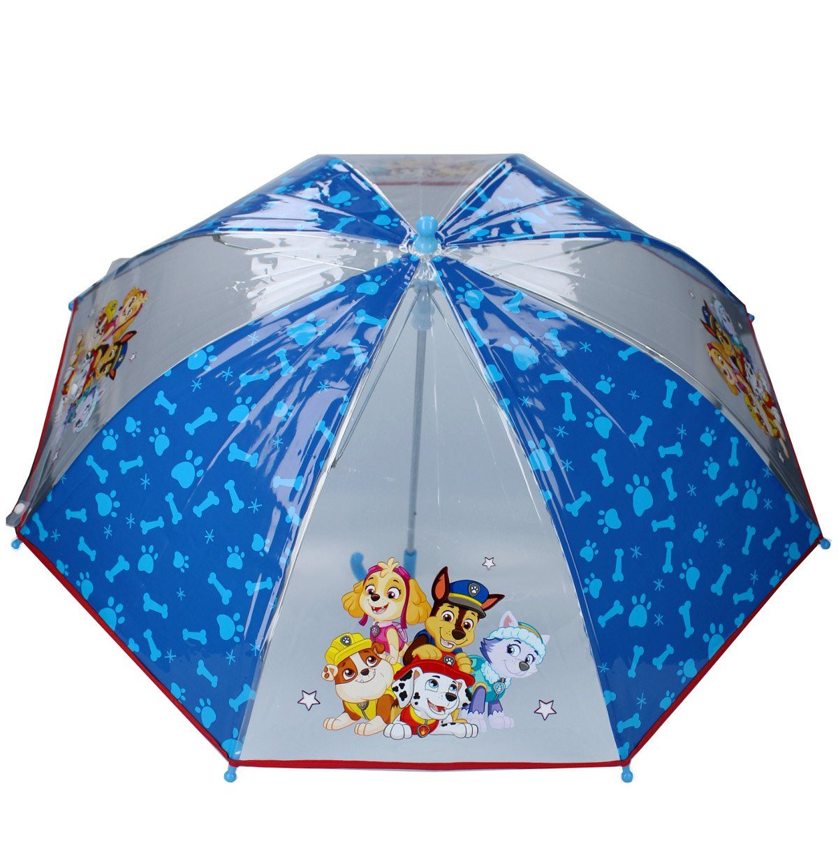 Paw Vadobag mit transparent Wanddekoobjekt Kinder-Regenschirm Vadobag Motiv Umbrella Patrol