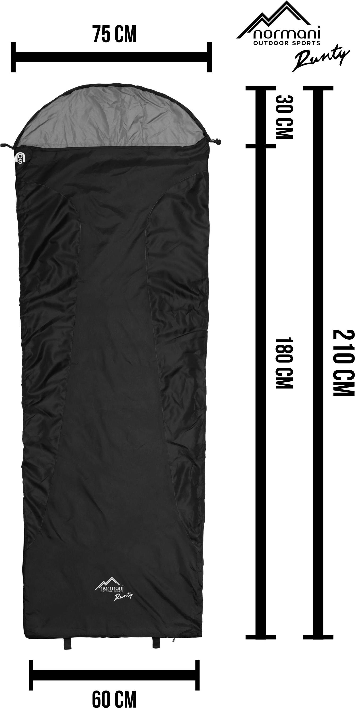 normani Deckenschlafsack Ultralight-Schlafsack Touren-Sommerschlafsack, Tourenschlafsack Hüttenschlafsack Reiseschalsack