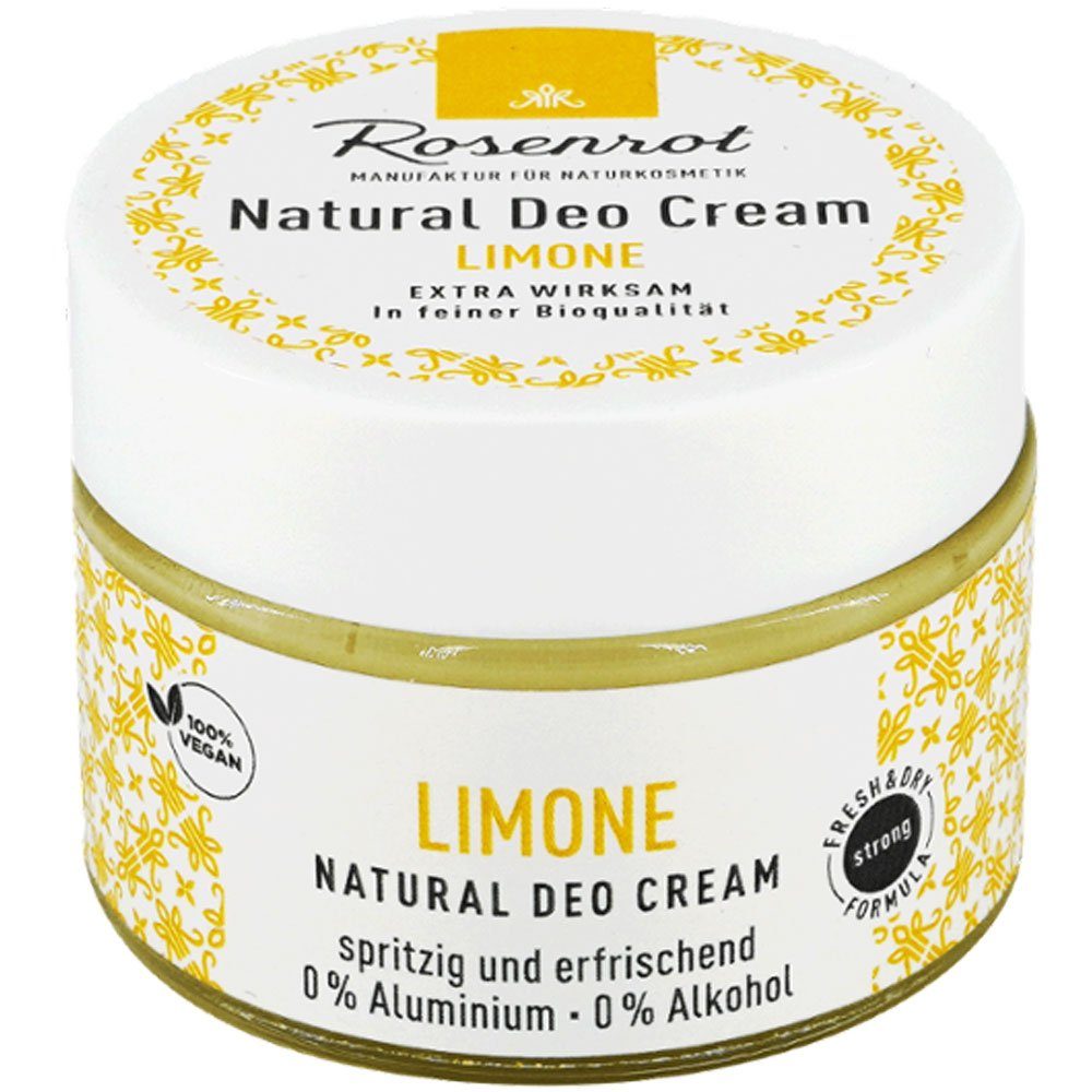 Rosenrot Deo-Creme Deo Creme Limone, 50 g