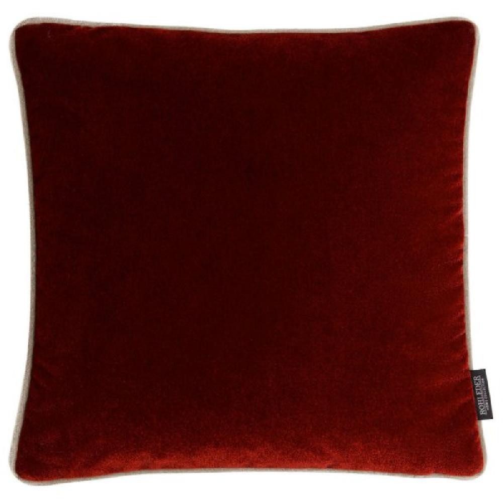 ROHLEDER Kissenhülle Kissenhülle Samt Big Cloud Ember (50x50cm)