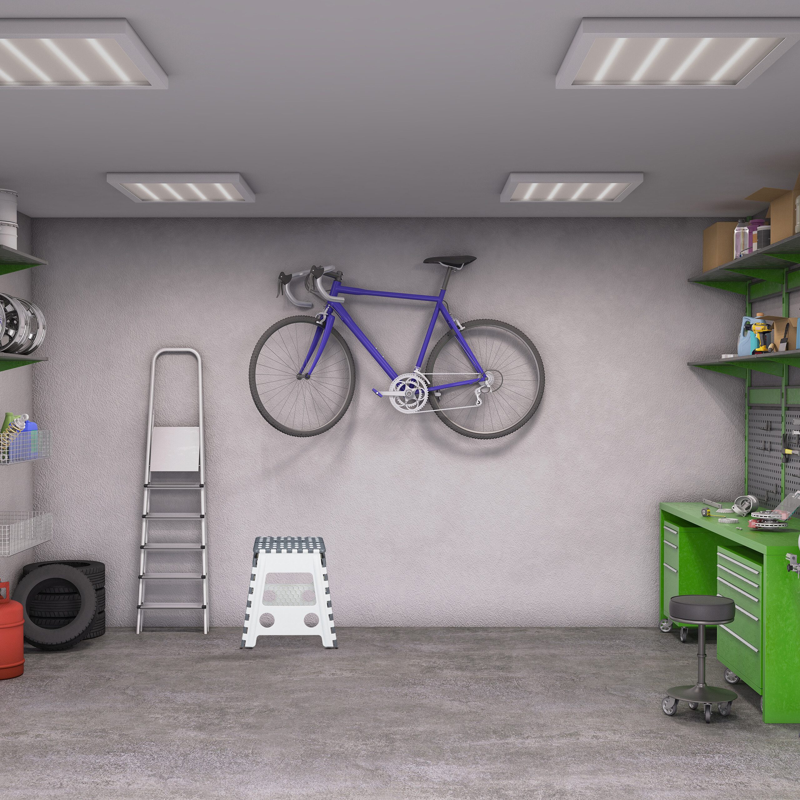 relaxdays Sitzhocker Klapphocker faltbar XL 2er Set (Set, 2er Set)