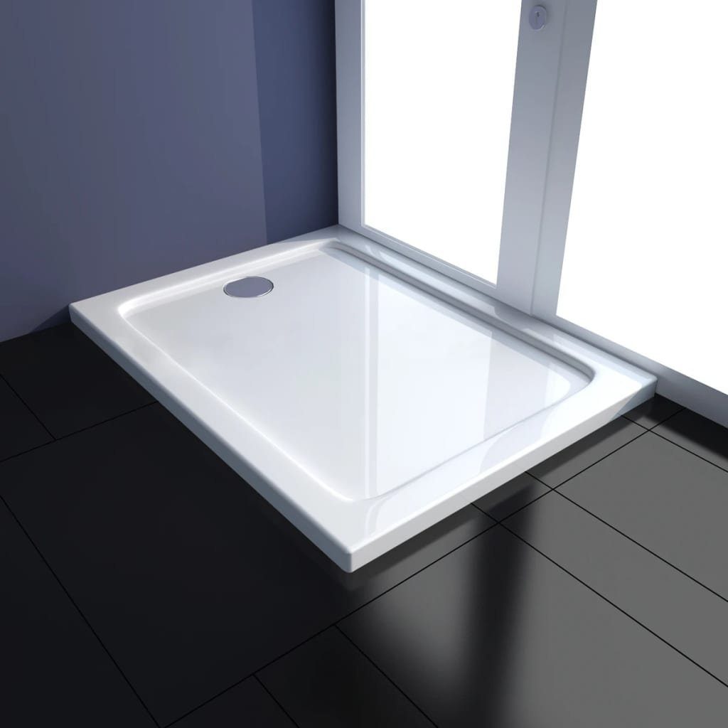 vidaXL Duschwanne »vidaXL Duschtasse ABS Rechteckig 80×100 cm und Rechteckig 70×90 cm und