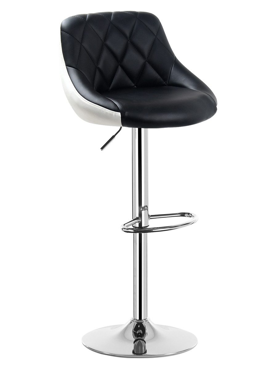 Woltu Barhocker (1 St), höhenverstellbar, drehbar, aus Kunstleder, verchrom günstig online kaufen