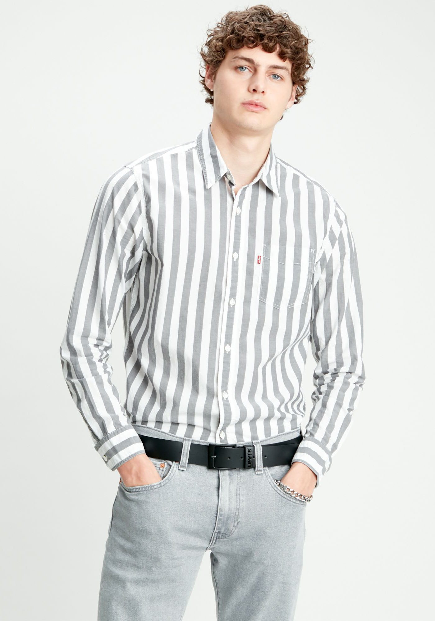 Levi's® Ledergürtel ASHLAND METAL GÜRTEL