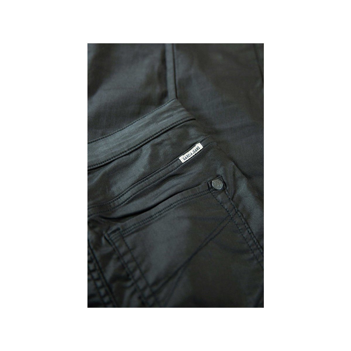 5-Pocket-Jeans Garcia (1-tlg) regular schwarz