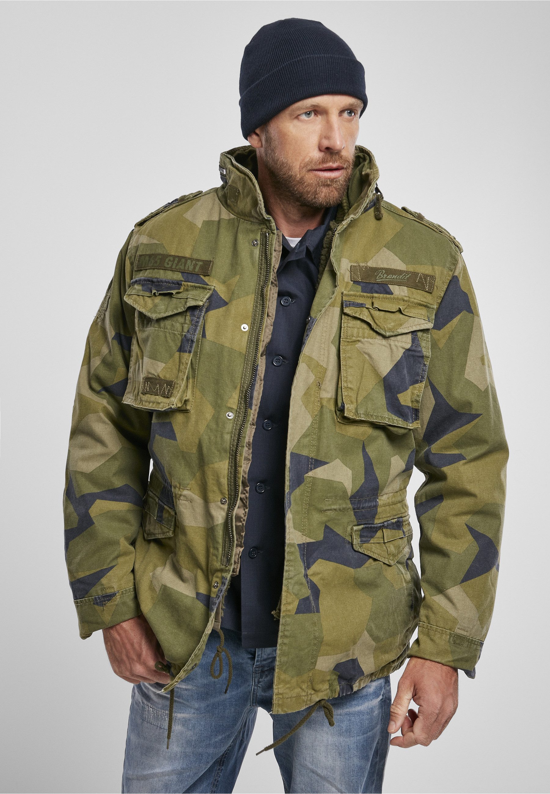 Brandit Winterjacke Brandit Herren M-65 Giant Jacket (1-St)