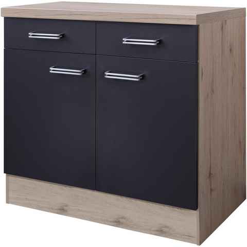 Flex-Well Unterschrank Antigua (B x H x T) 80 x 86 x 60 cm, für viel Stauraum