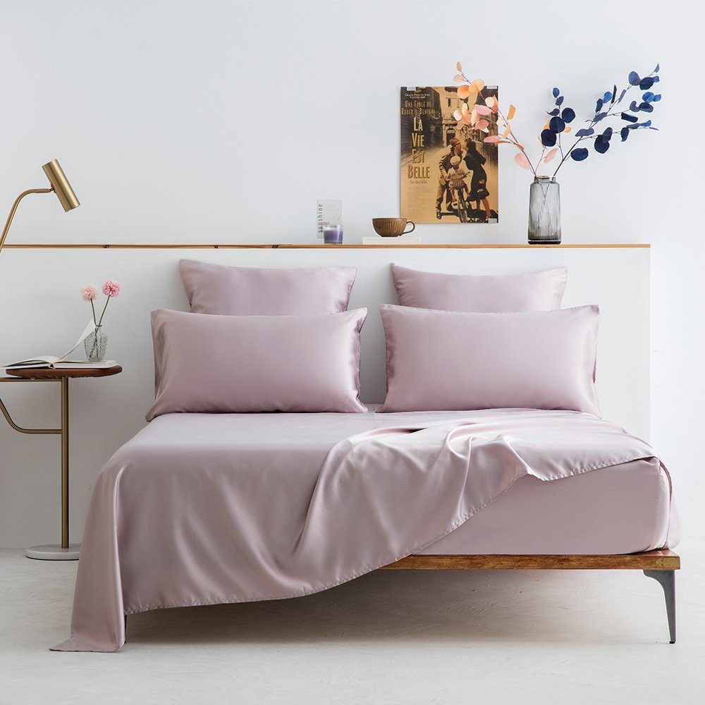 BYSURE Bettwäsche, Satin, 2 teilig, Satin günstig online kaufen