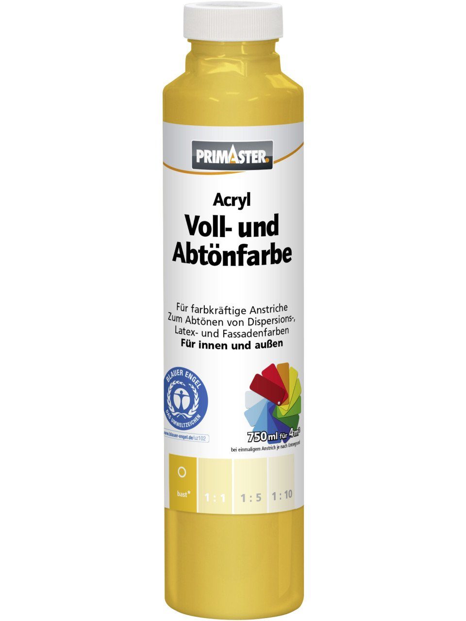 Primaster Vollton- und Abtönfarbe Primaster Voll- und Abtönfarbe 750 ml bast matt