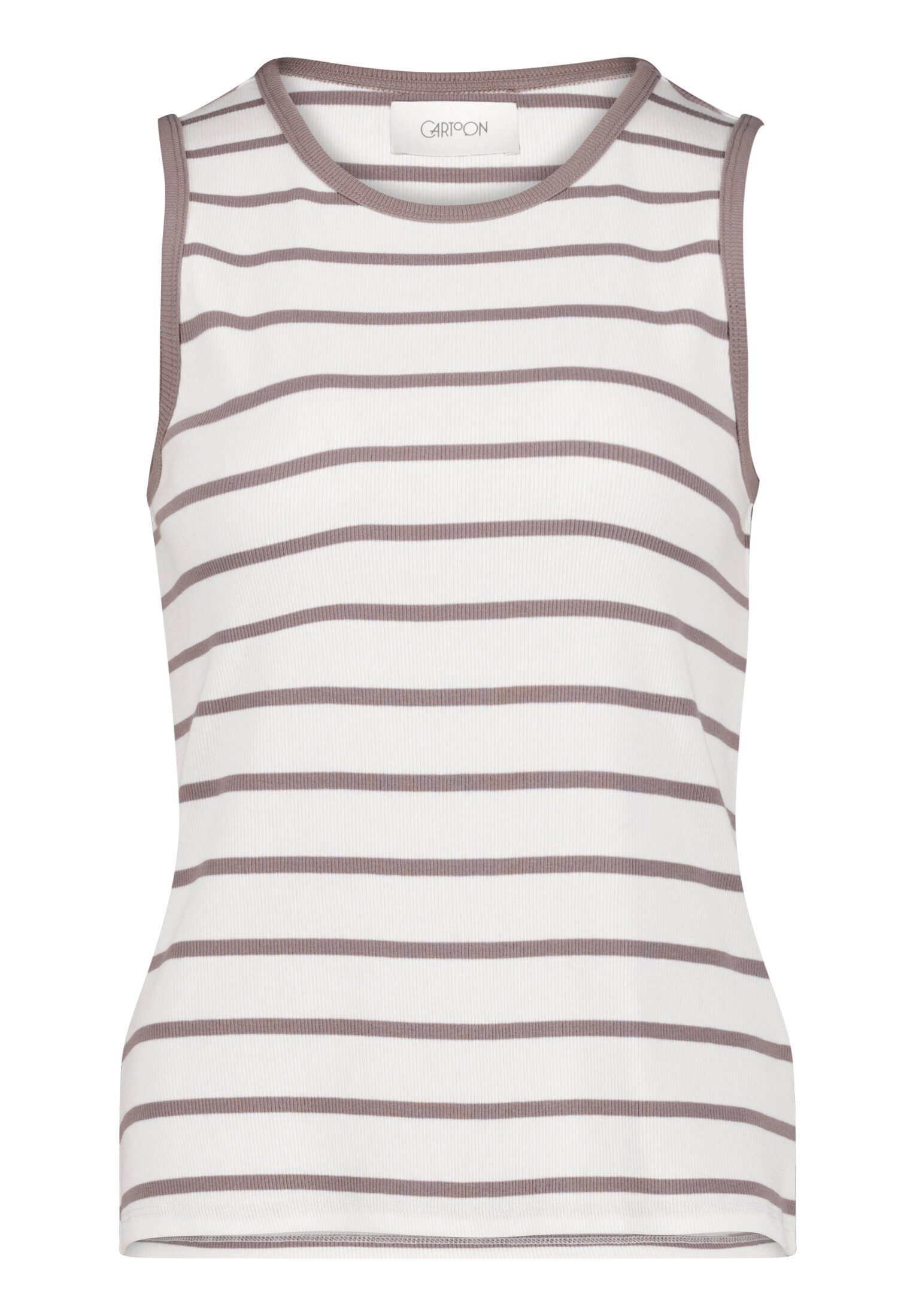 Cartoon T-Shirt Damen mit Rundhalsausschnitt (1-tlg)