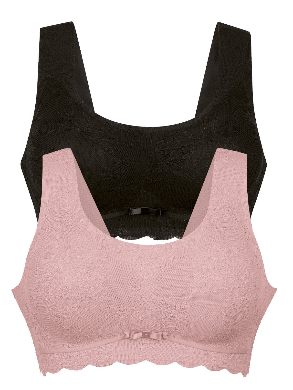 Anita since 1886 Bralette Essential Lace (2er-Pack) Doppelpack, vorgeformt, herausnehmbare Schale, gemoldete Cups