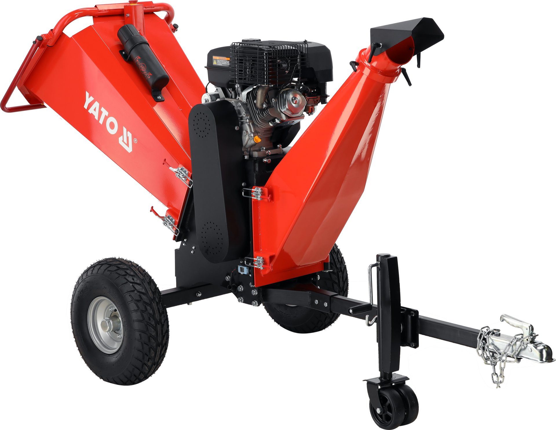Yato Messerhäcksler Benzin Gartenhäcksler 9kW / 12,24PS Schnittstärke bis 150mm