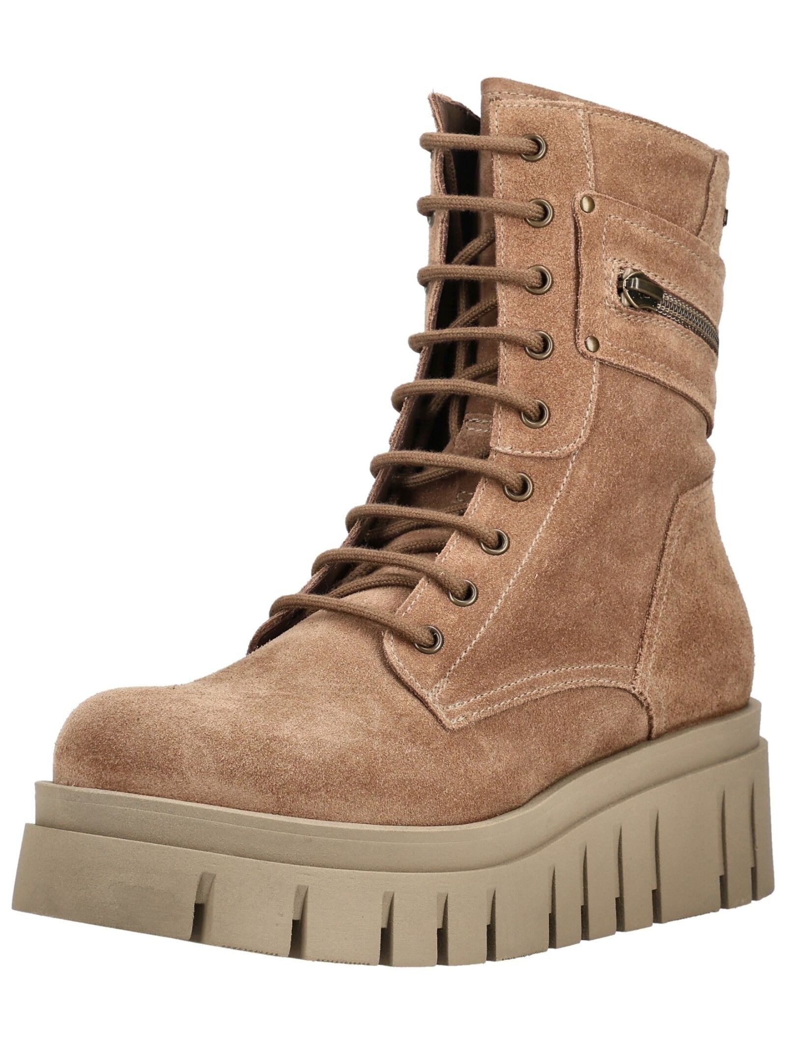 Nero Giardini Nero Giardini Stiefelette Veloursleder/Textil Schnürstiefelette
