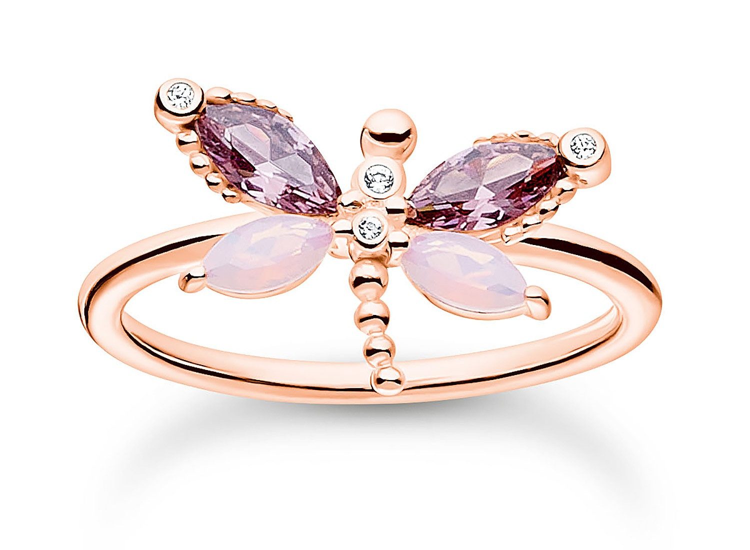 THOMAS SABO Silberring DamenLibelle