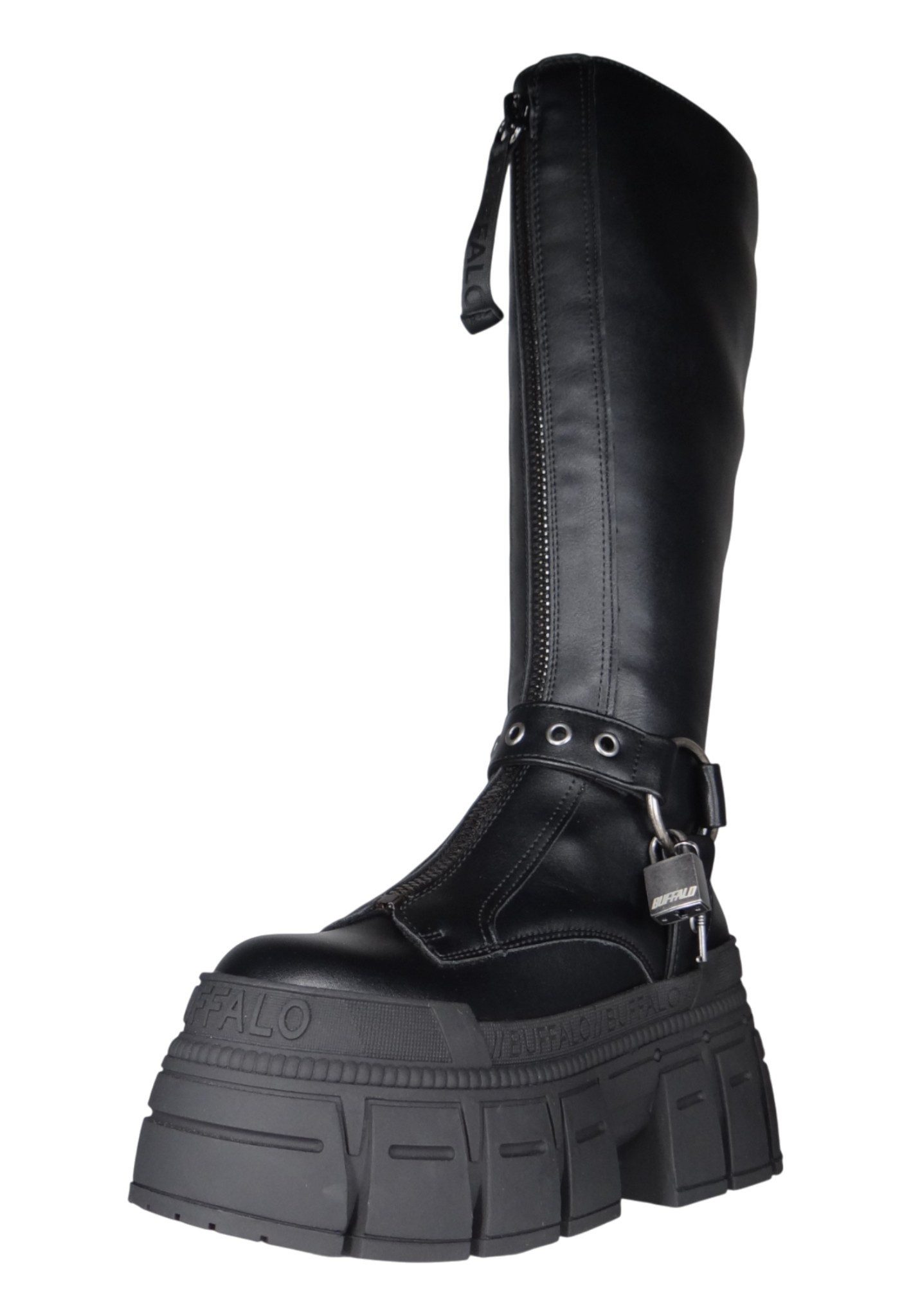 Buffalo 1270131 Gospher Biker HI Black Сапоги