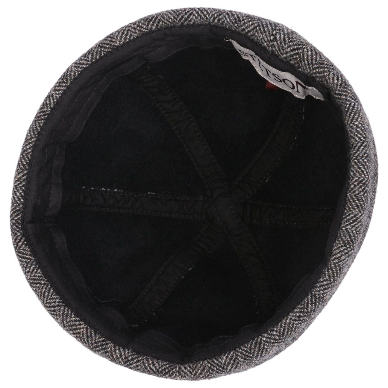 Stetson Schiebermütze (1-St) Wollmütze mit Umschlag, Made in the EU