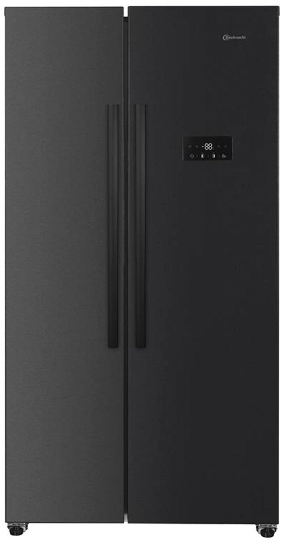 BAUKNECHT Side-by-Side SBS C90 BL, 177 cm hoch, 91 cm breit, Kein Abtauen mehr nötig Dank Total NoFrost Technologie