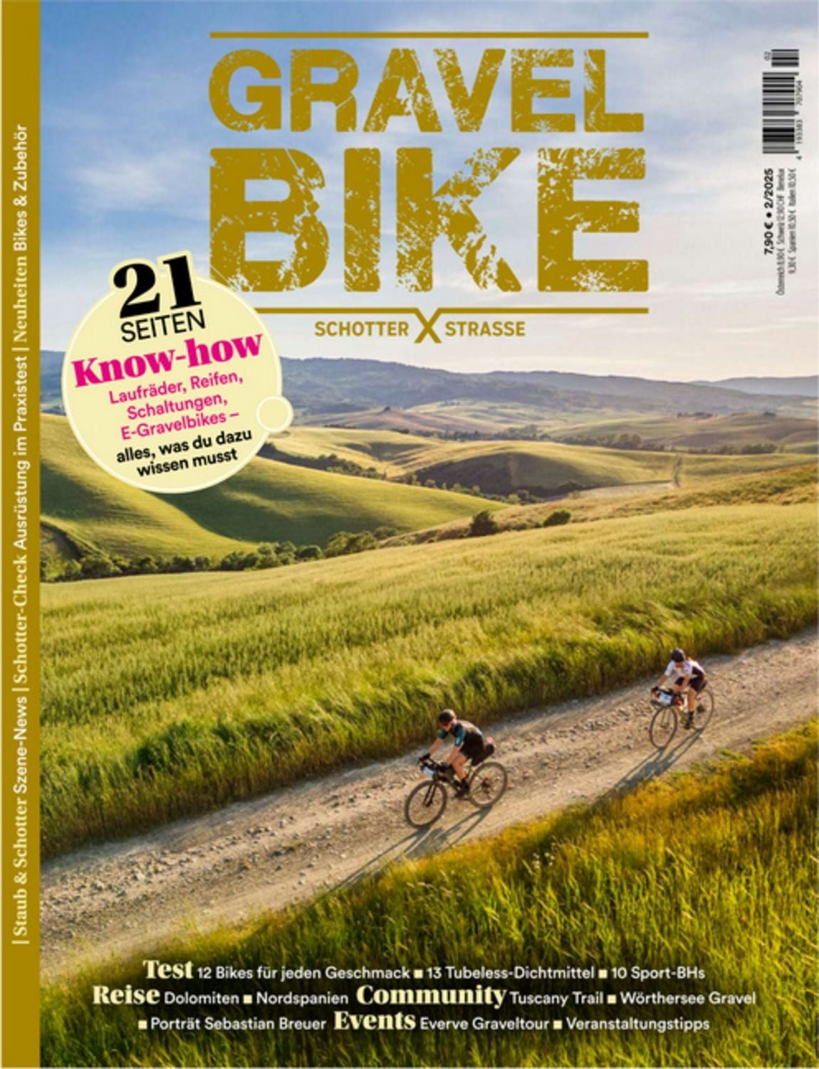 Gravelbike - Schotter-Strassen 02/2025 / diverse
