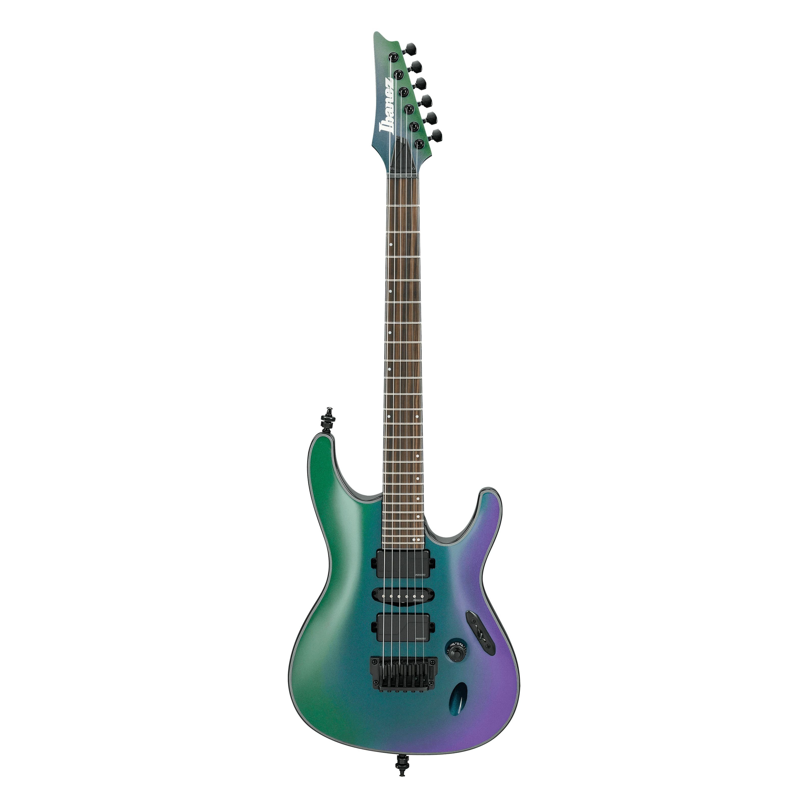 Ibanez E-Gitarre, E-Gitarren, Ibanez Modelle, Axion Label S671ALB-BCM Blue Chameleon - E-Gitarre